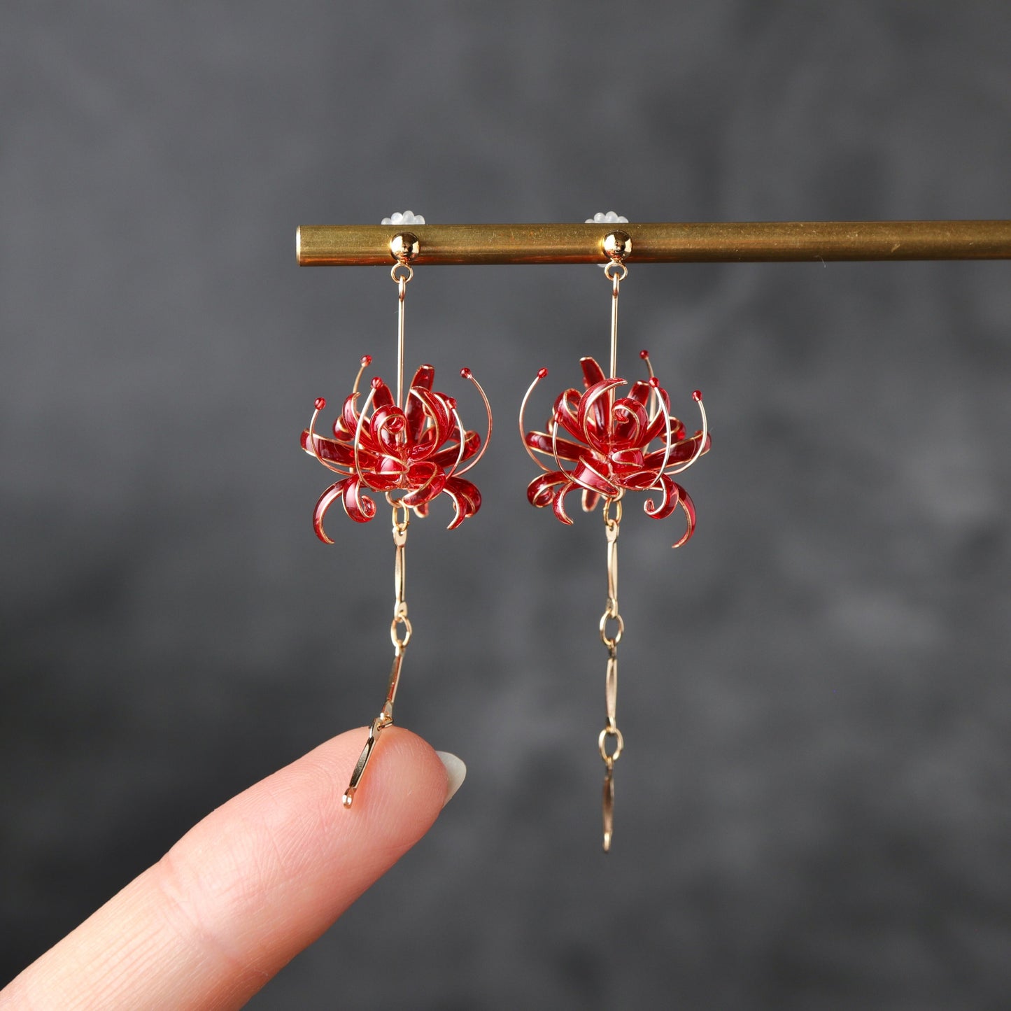 Twilight Spider Lily | spider lily jewelry