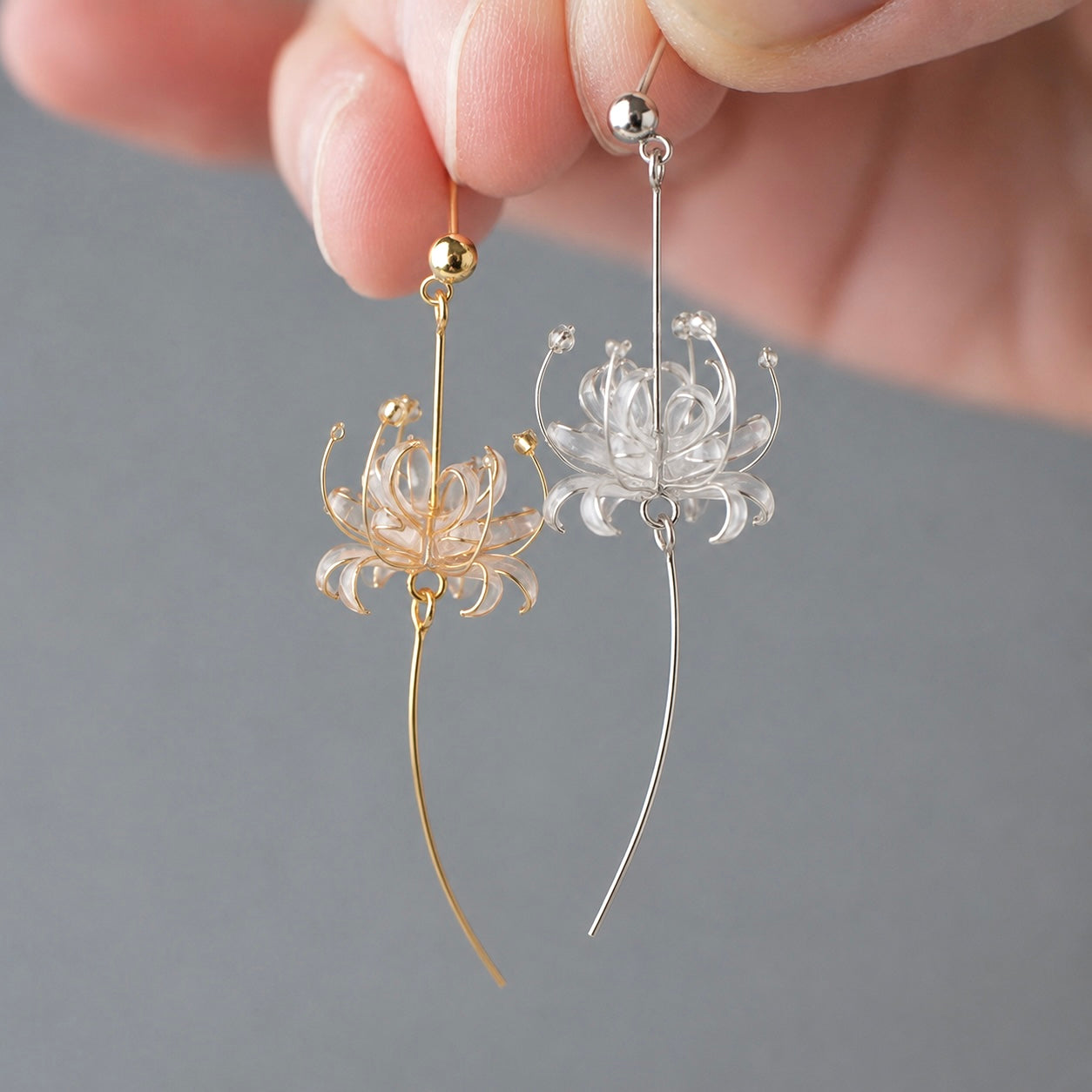 "曼殊沙華" -spider lily jewelry-