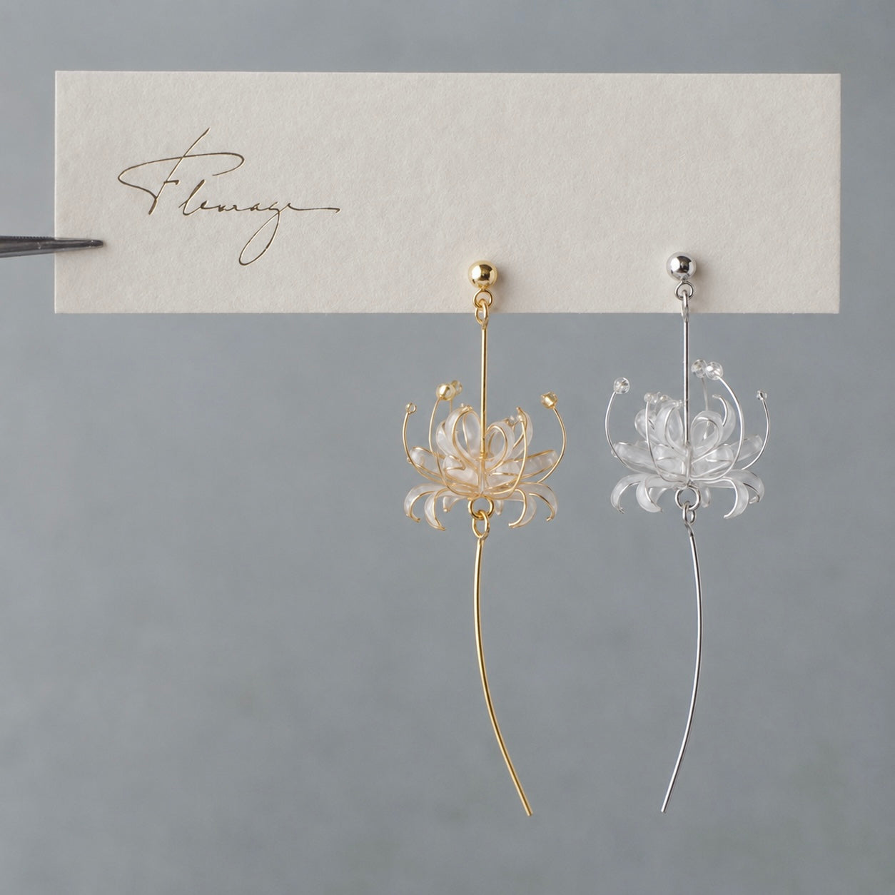 "曼殊沙華" -spider lily jewelry-