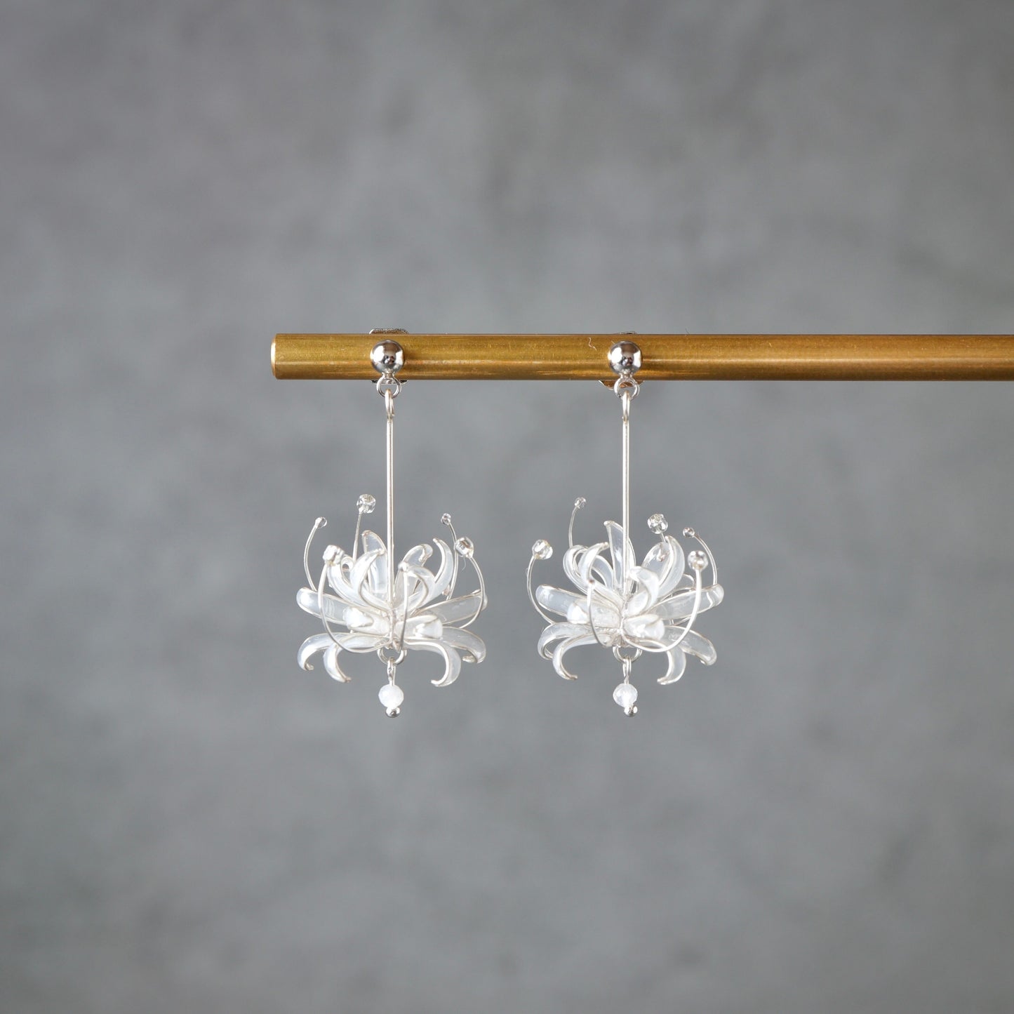 曼殊沙華"Silver" | spider lily jewelry