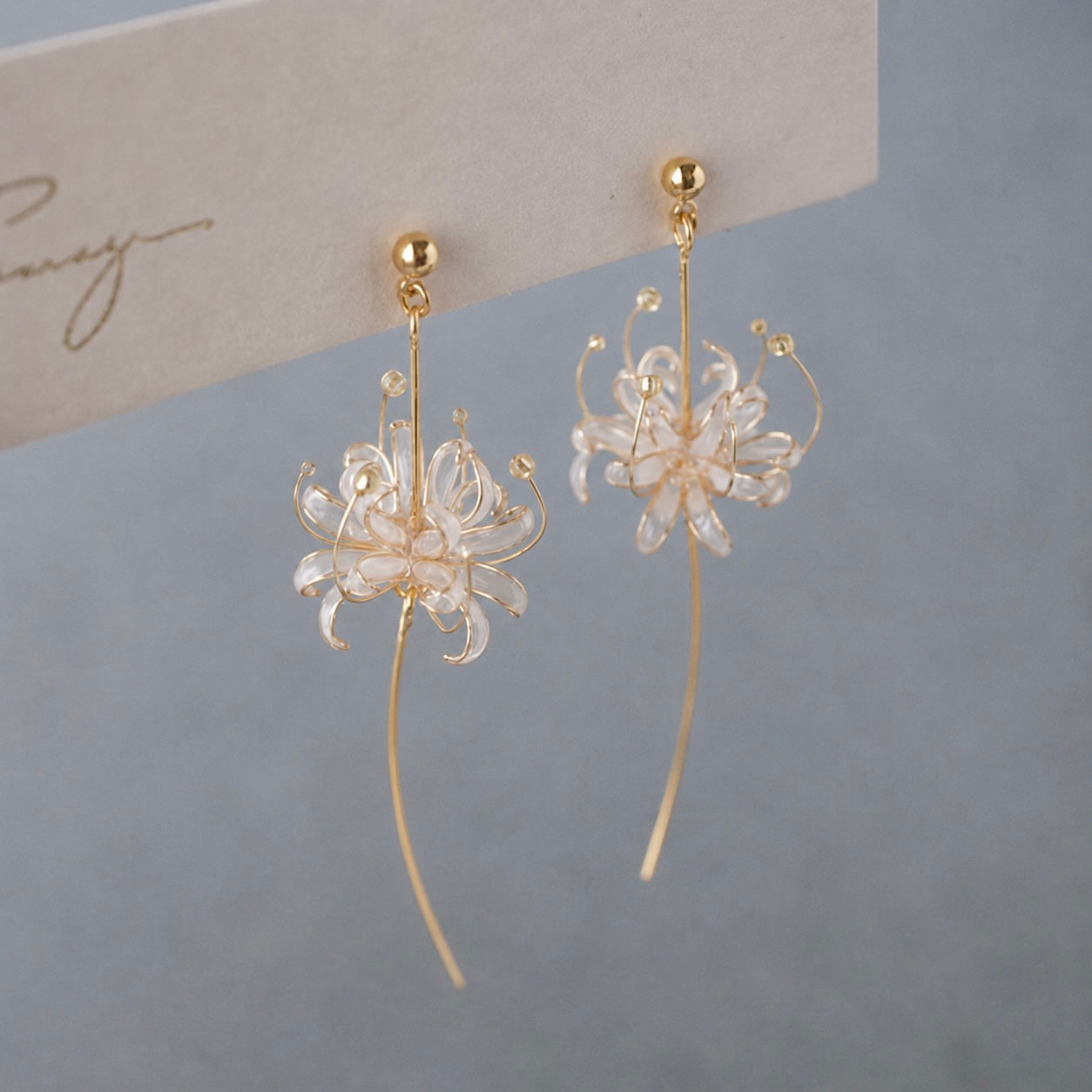 "曼殊沙華" -spider lily jewelry-