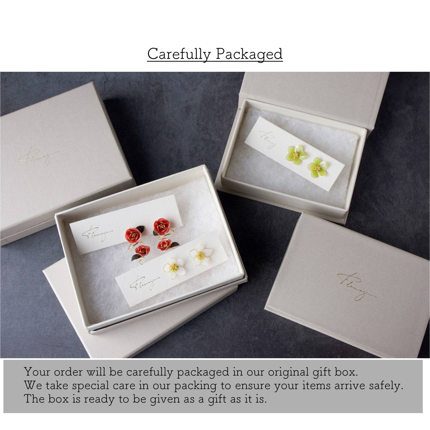 Scattered Little Cherry Blossoms | Flower Necklace