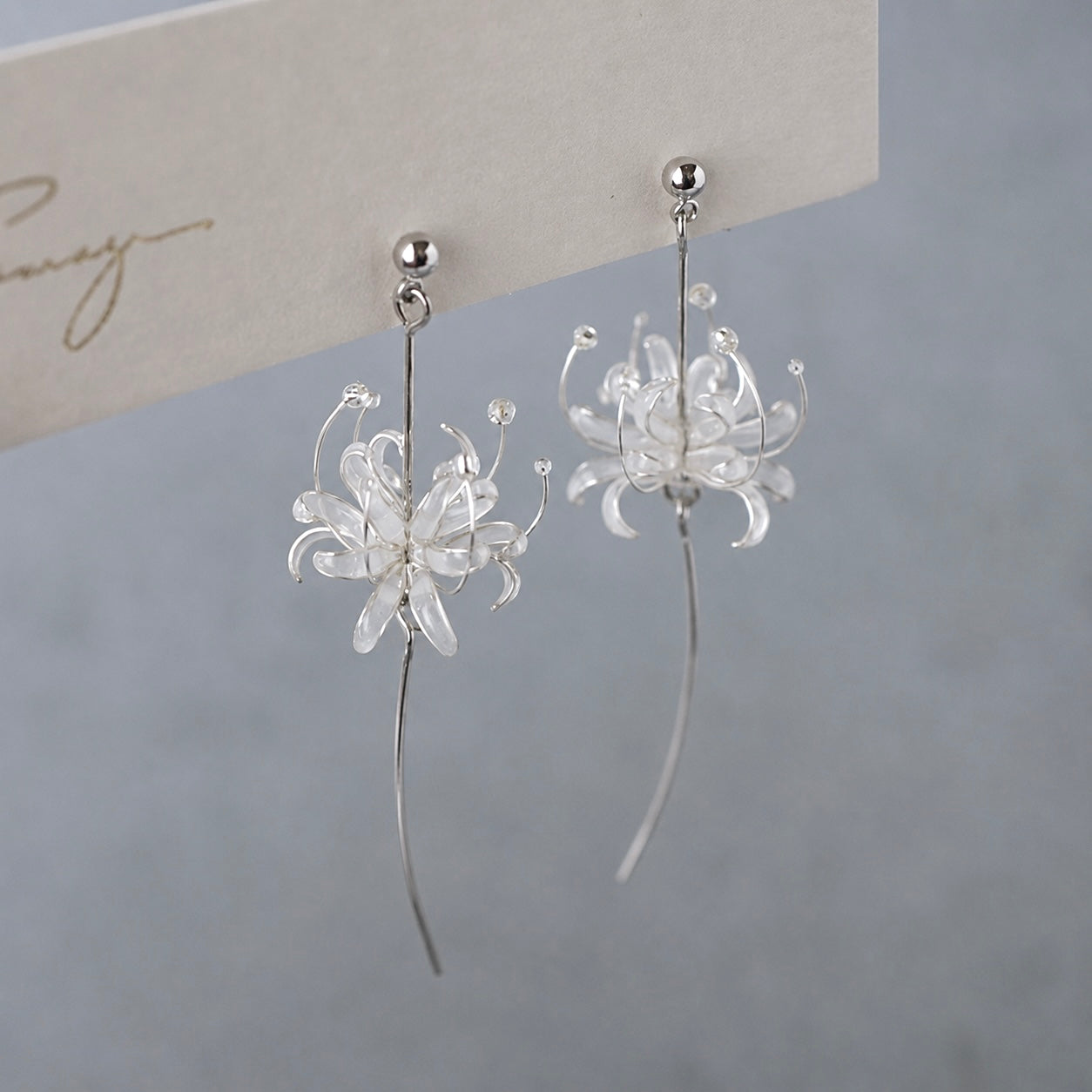 "曼殊沙華" -spider lily jewelry-