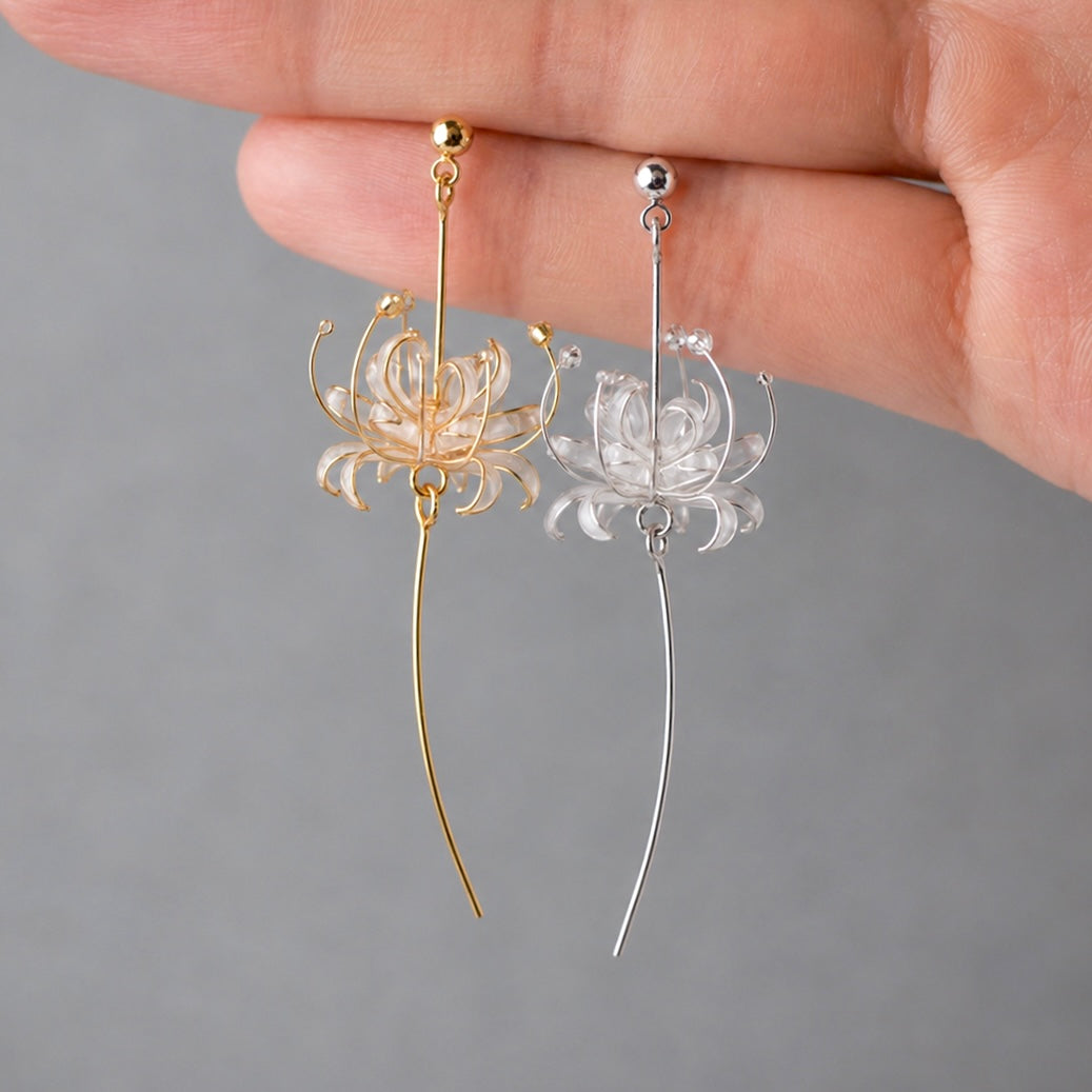 "曼殊沙華" -spider lily jewelry-