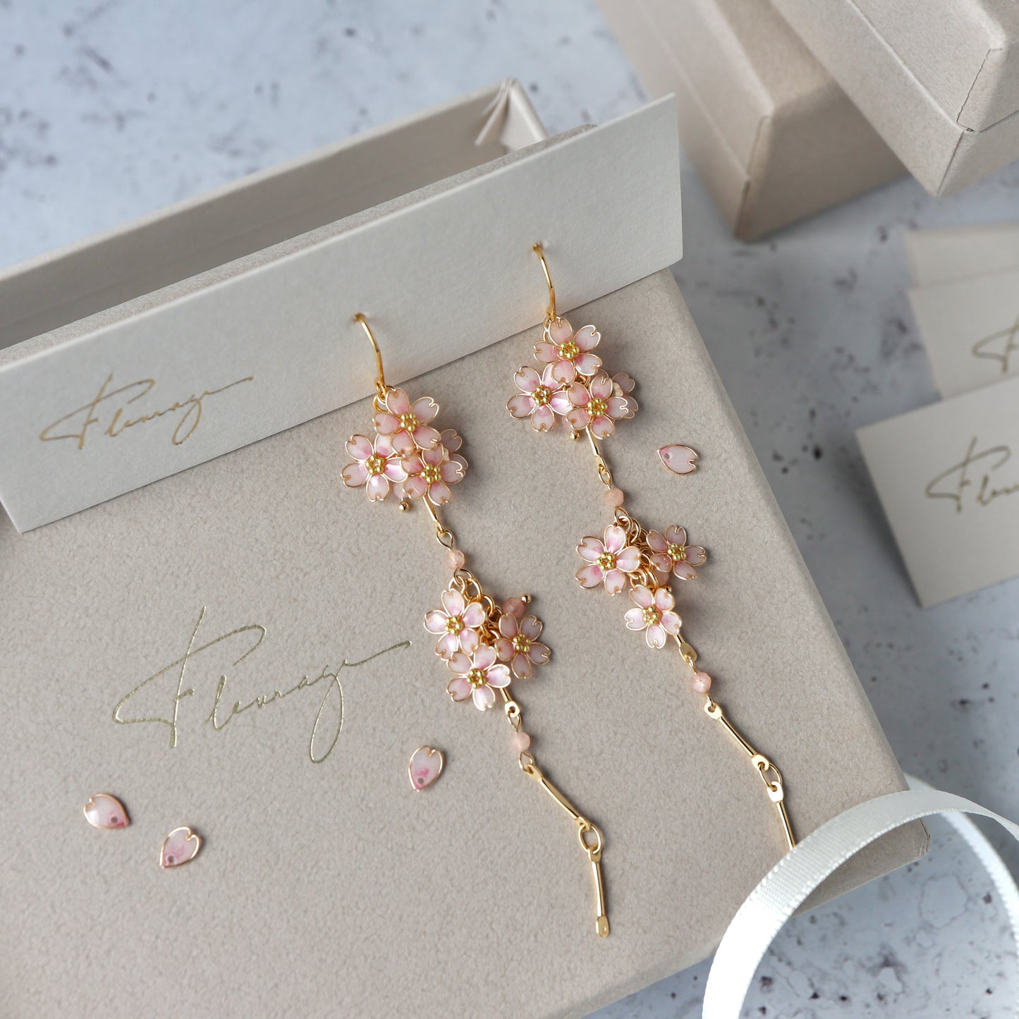 Weeping Blossoms — Cherry Blossom — | spring jewelry