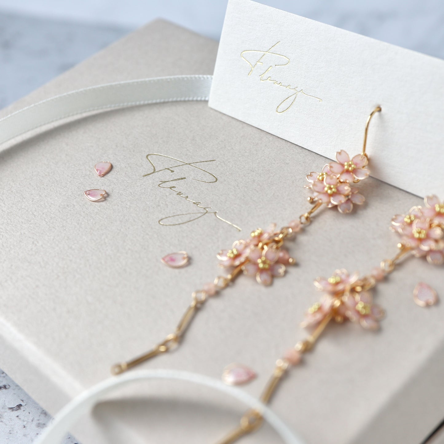Weeping Blossoms — Cherry Blossom — | spring jewelry