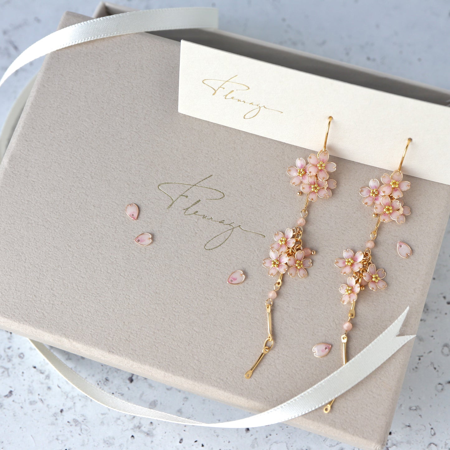 Weeping Blossoms — Cherry Blossom — | spring jewelry