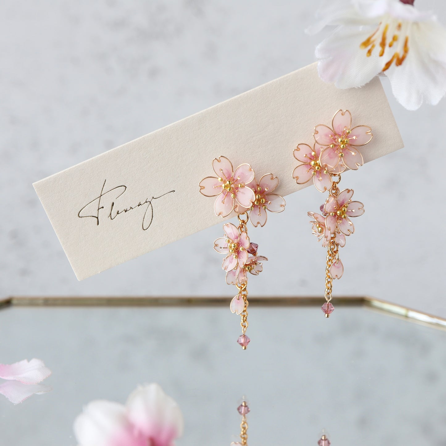 Flowing Cherry Blossoms