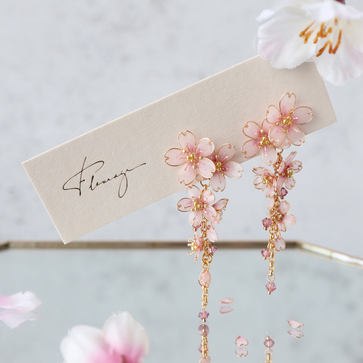 Flowing Cherry Blossoms