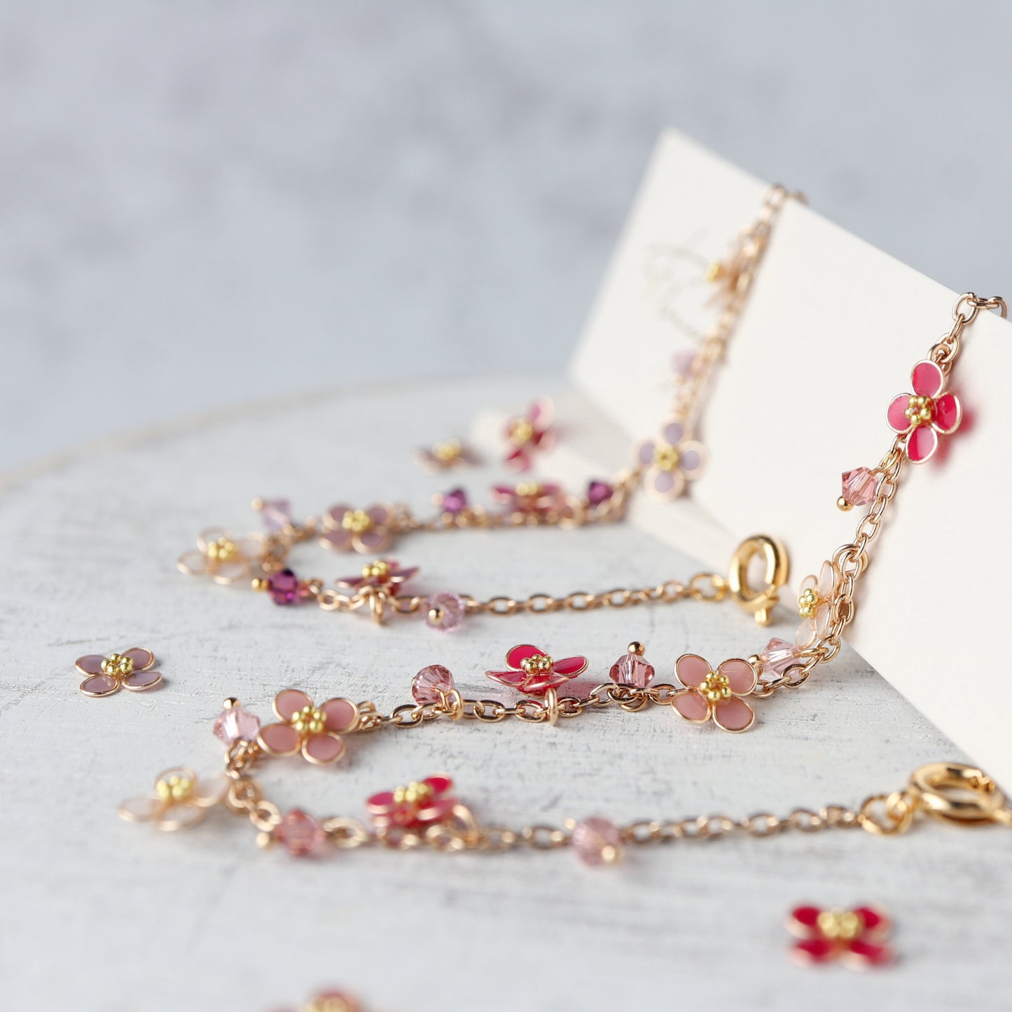 Scattered Blooms of Alyssum | Flower Bracelet