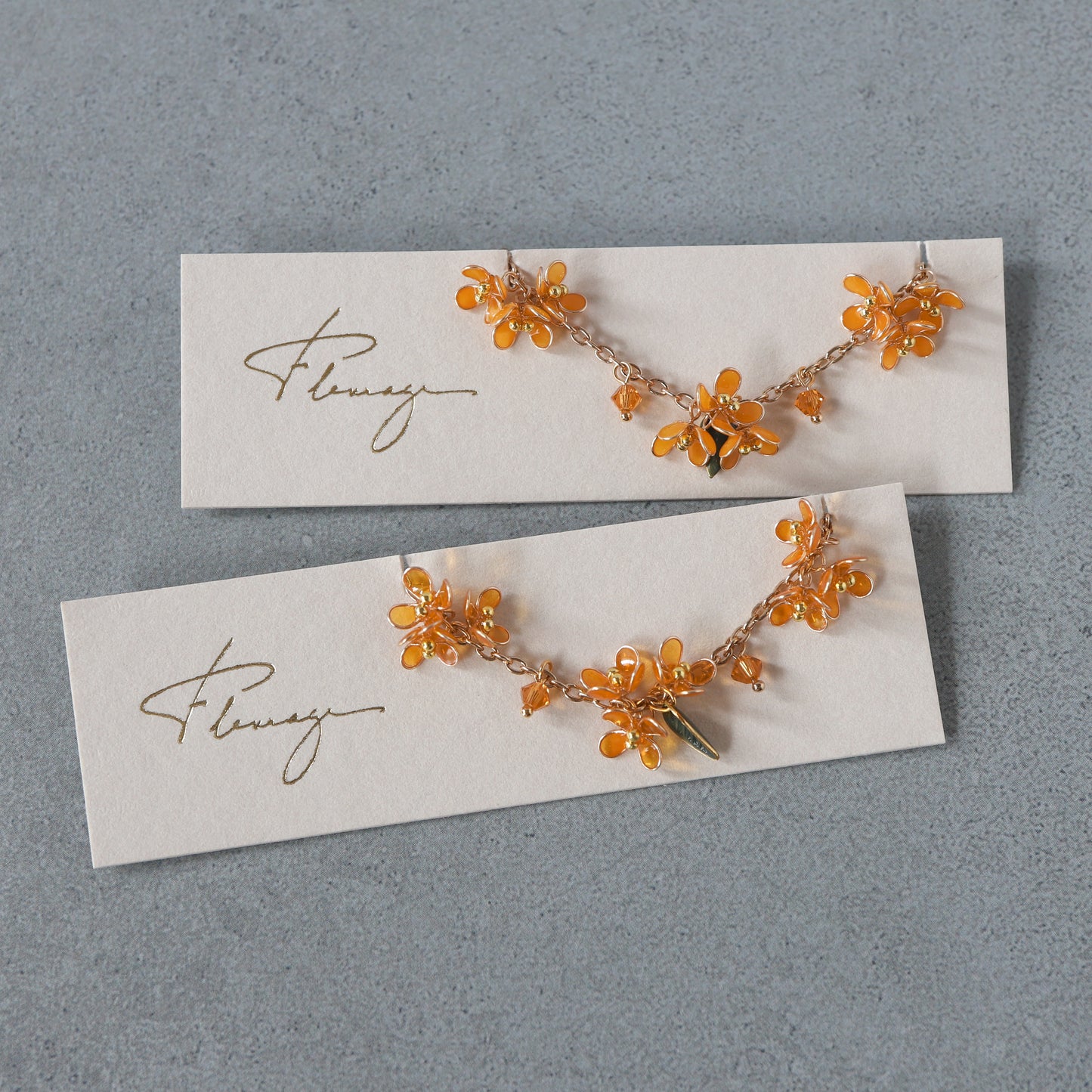 Scattering Blossoms of Osmanthus | Flower Necklace