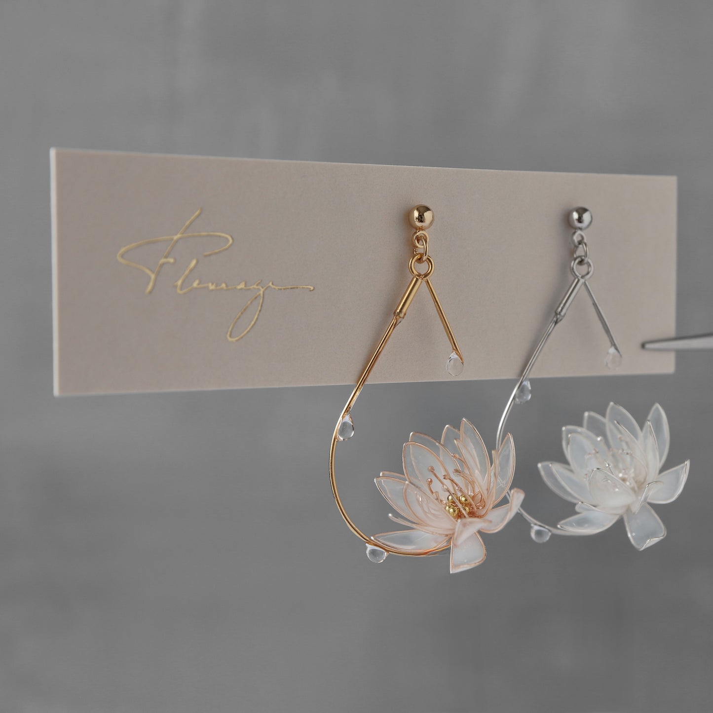 Water Lily on Still Waters – Gold,Silver –